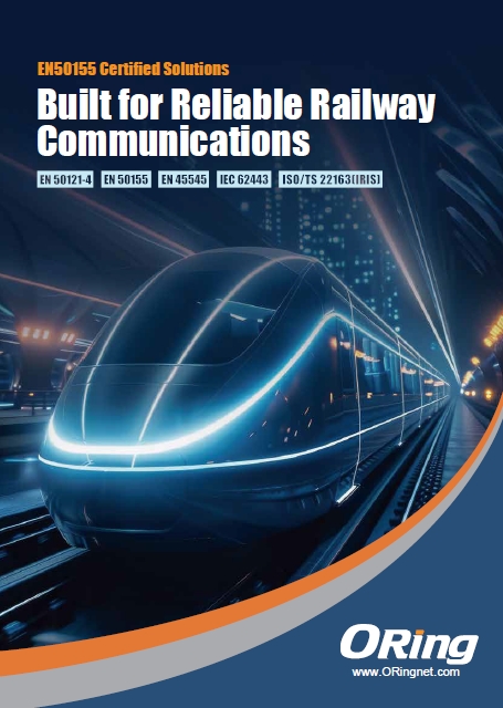 ORing EN50155 Industrial Ethernet Switch Solutions